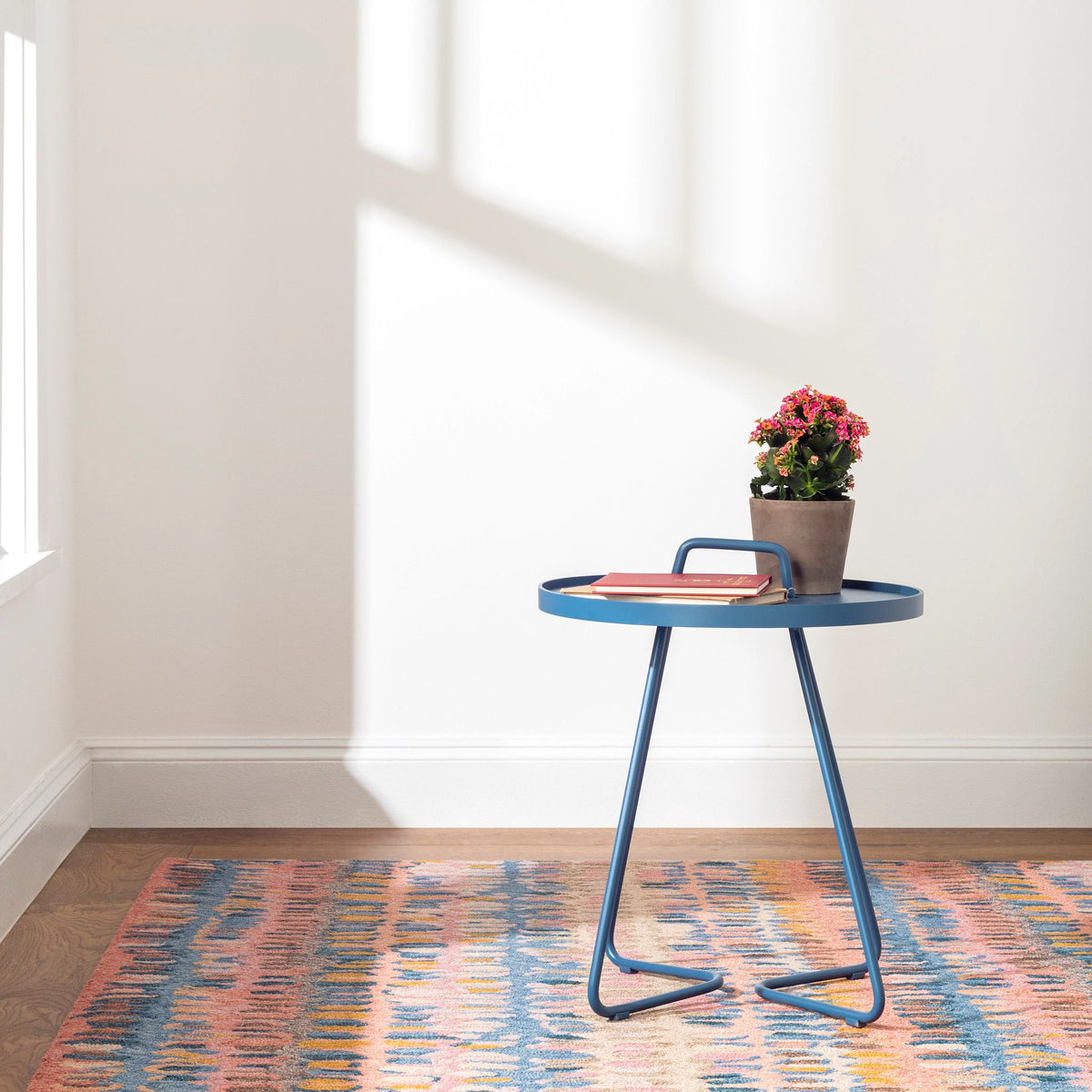 Paint Chip Hand Micro Hooked Wool Rug