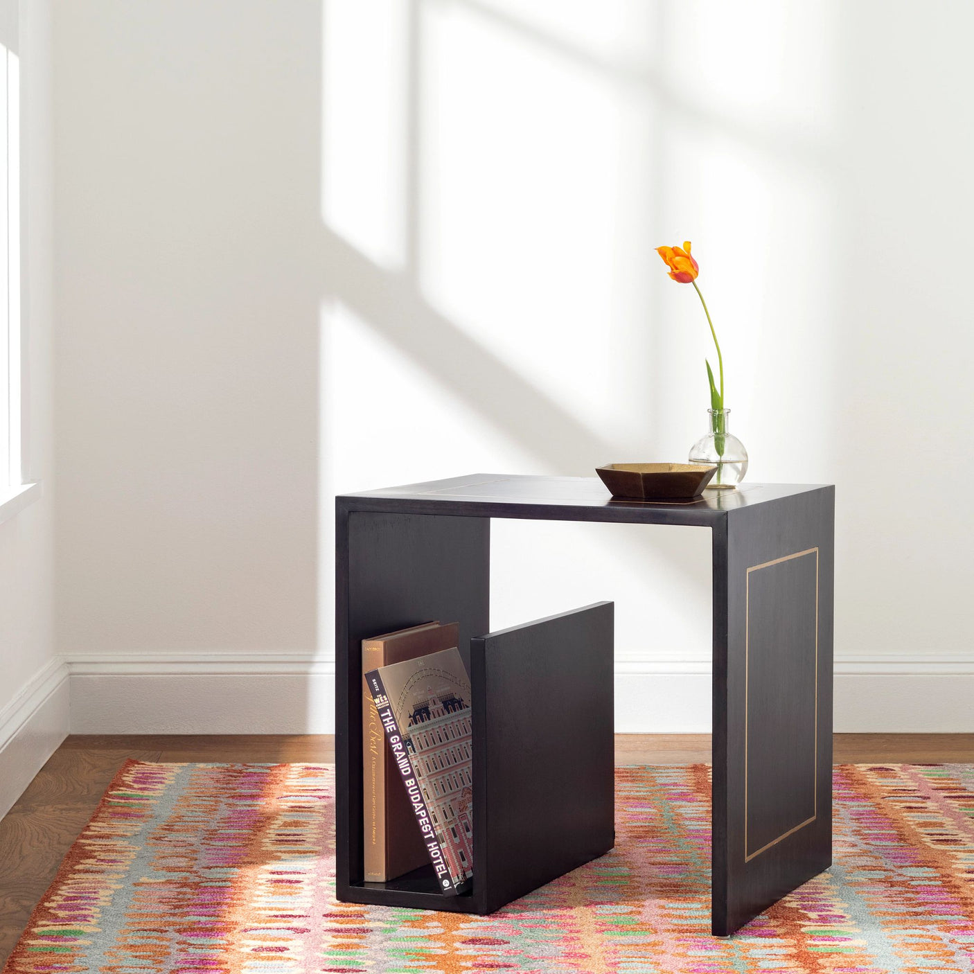 Paint Chip Hand Micro Hooked Wool Rug