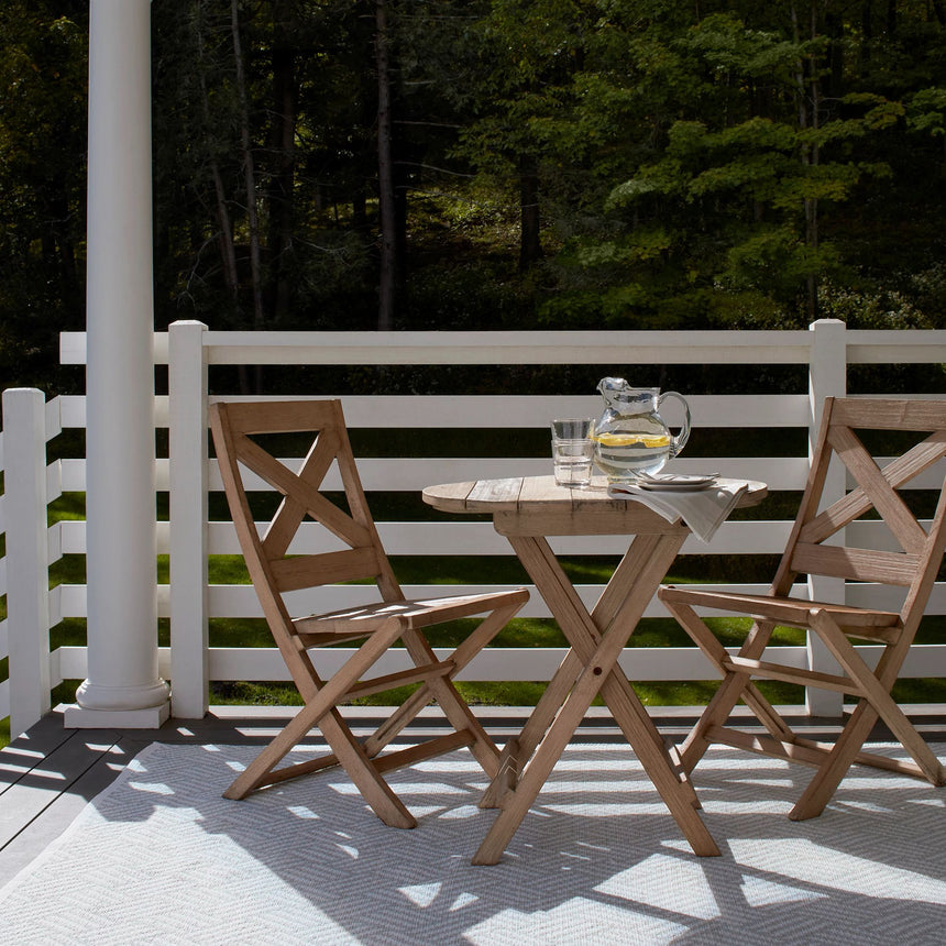 Crisscross Handwoven Indoor/Outdoor Rug