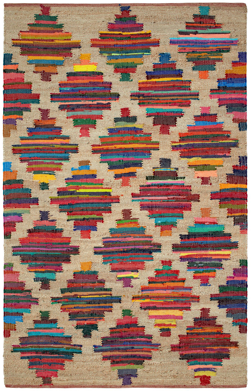 Mod Chindi Handwoven Jute Rug