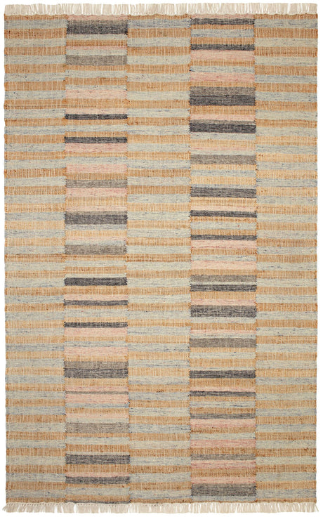 Ravel Stripe Handwoven Wool Rug