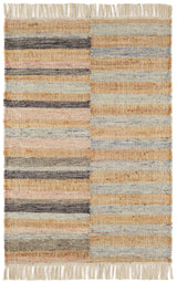 Ravel Stripe Handwoven Wool Rug