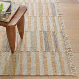 Ravel Stripe Handwoven Wool Rug