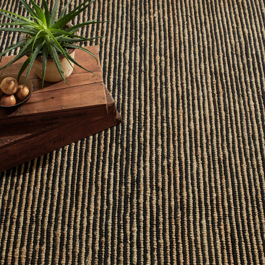 Twiggy Handwoven Wool/Jute Rug