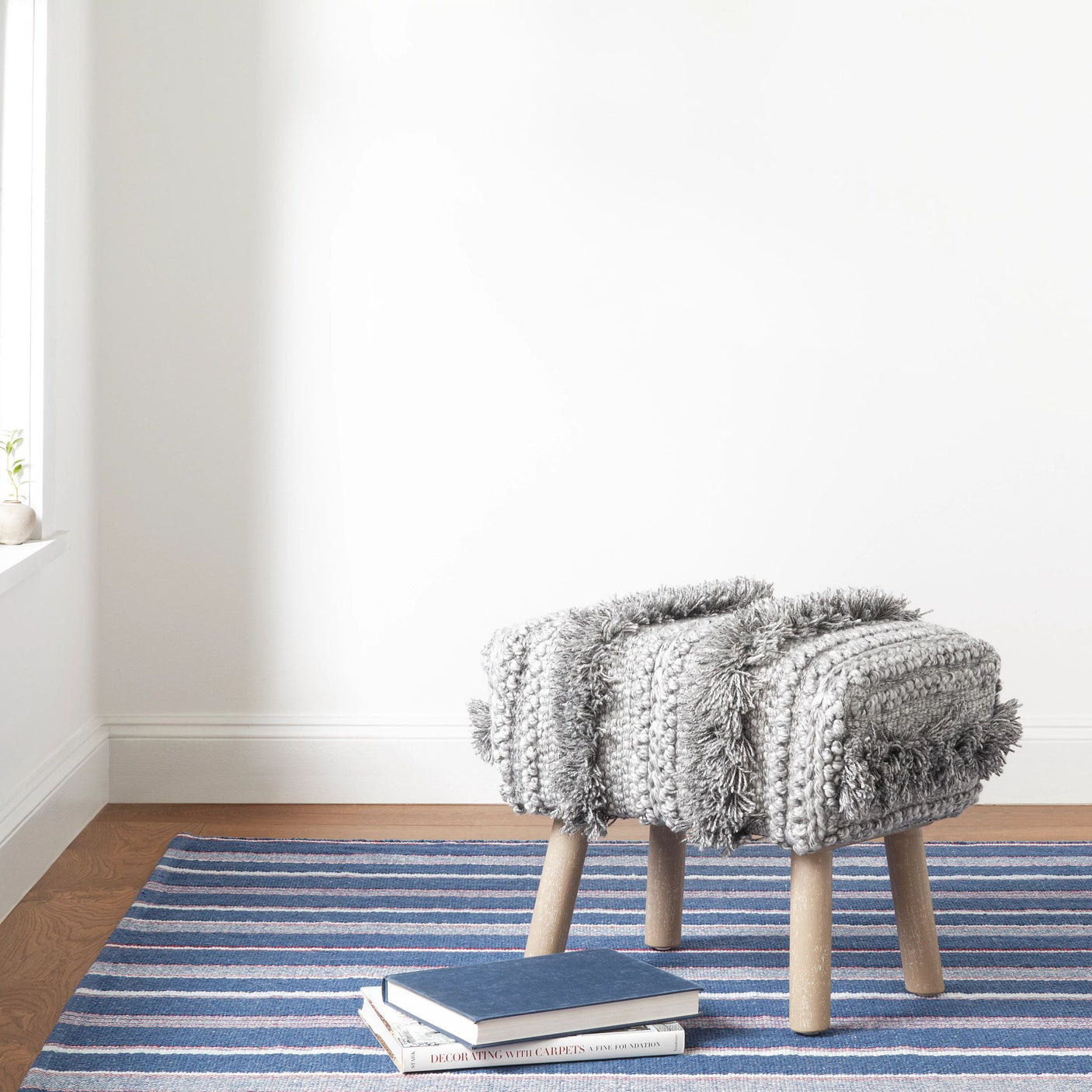 Camden Stripe Handwoven Cotton Rug