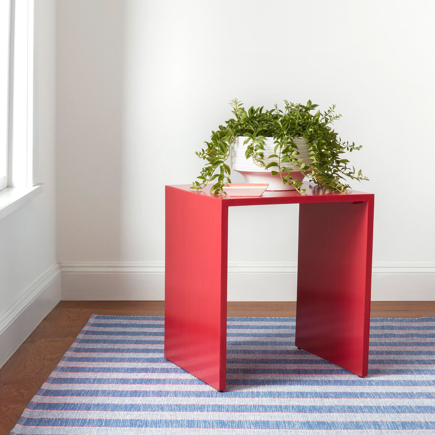 Hillsgrove Stripe Handwoven Cotton Rug