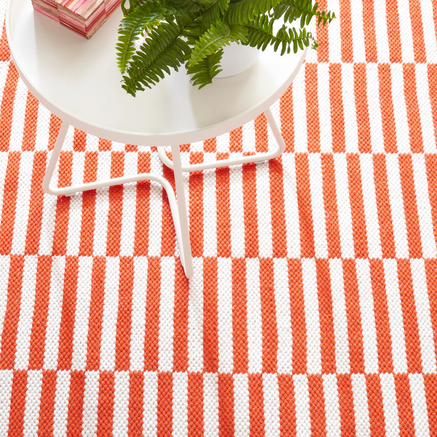 Sailing Stripe Handwoven Indoor/Outdoor Rug