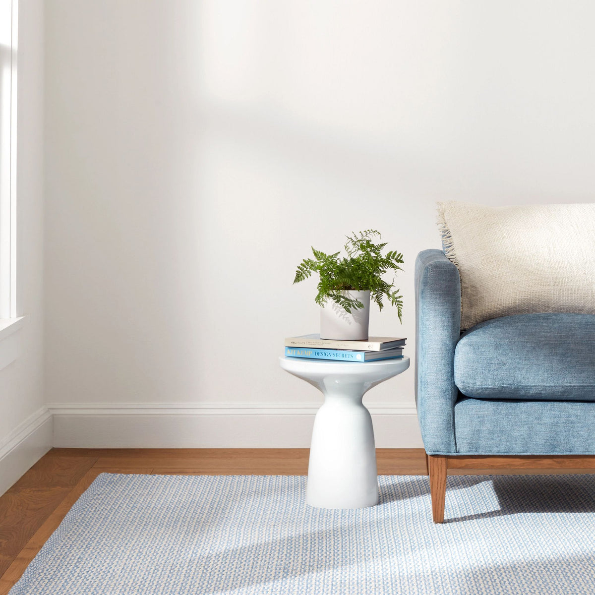 Miss Muffet Handwoven Cotton Rug
