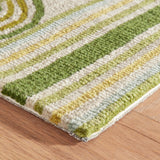 Button Hand Micro Hooked Wool Rug