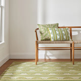 Button Hand Micro Hooked Wool Rug