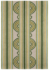 Button Hand Micro Hooked Wool Rug