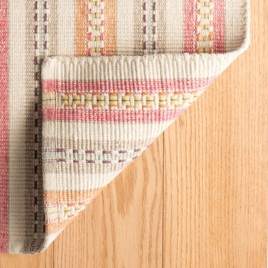 Long Slade Handwoven Cotton Rug
