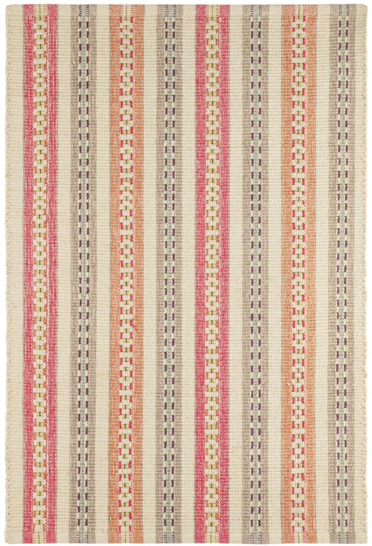Long Slade Handwoven Cotton Rug