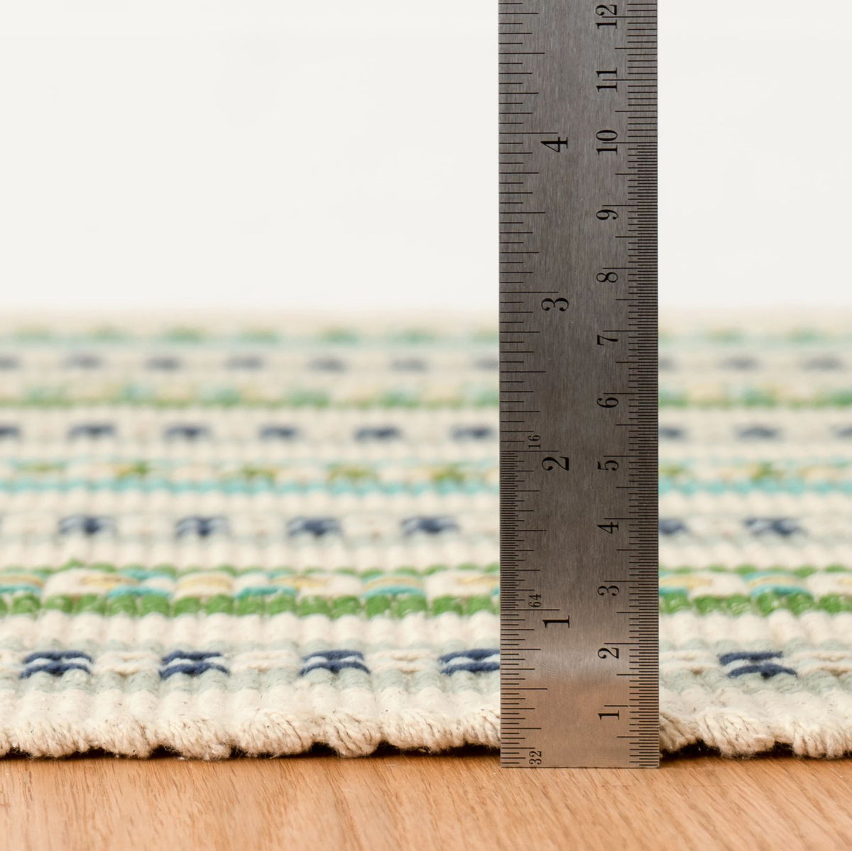 Long Slade Handwoven Cotton Rug