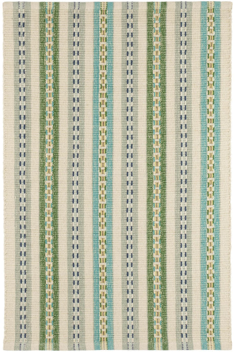 Long Slade Handwoven Cotton Rug
