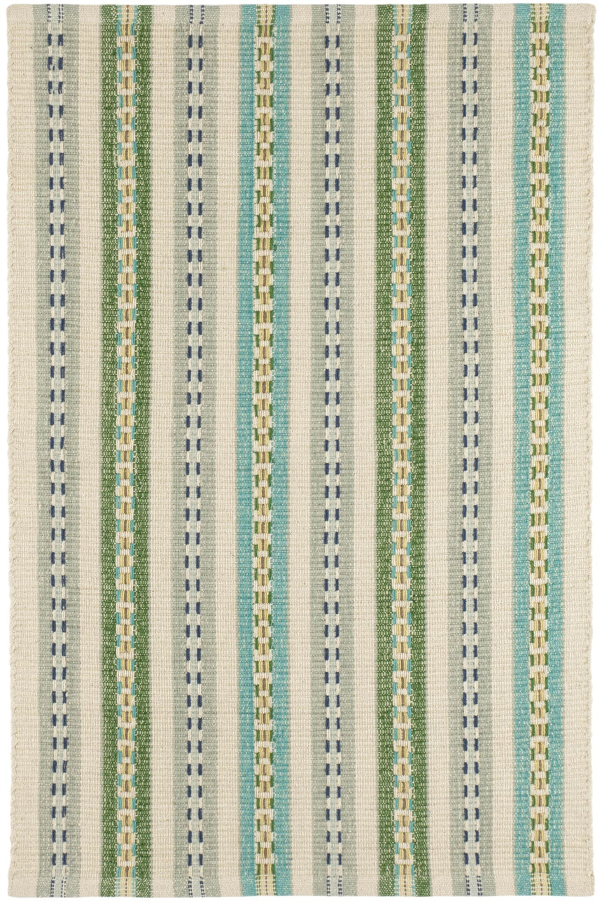 Long Slade Handwoven Cotton Rug