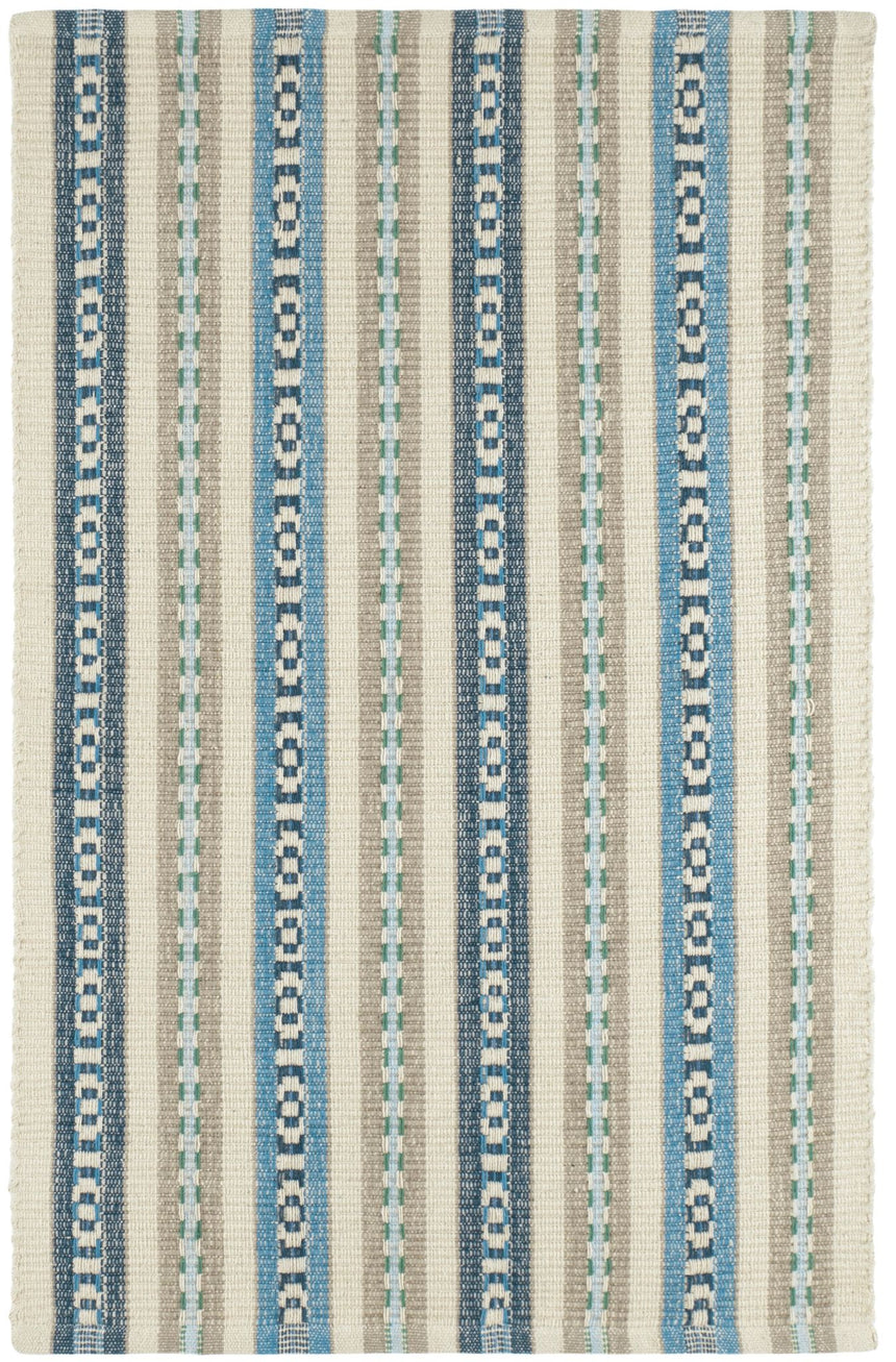 Long Slade Handwoven Cotton Rug