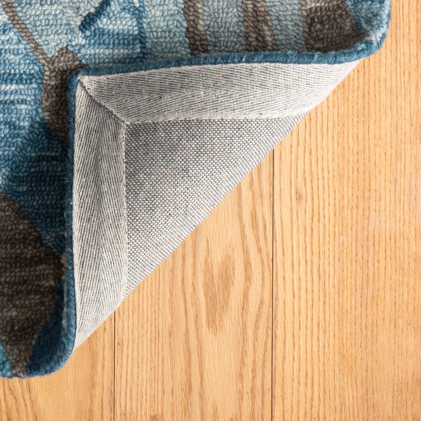 Deer Leap Hand Hooked Wool Rug