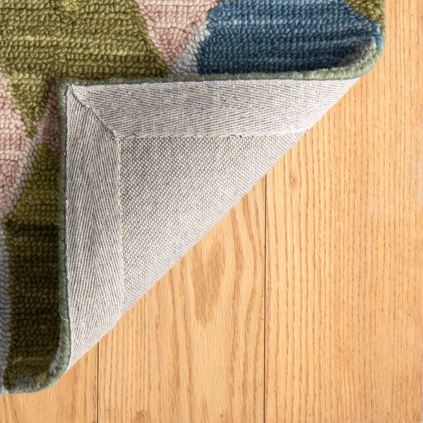 Deer Leap Hand Hooked Wool Rug