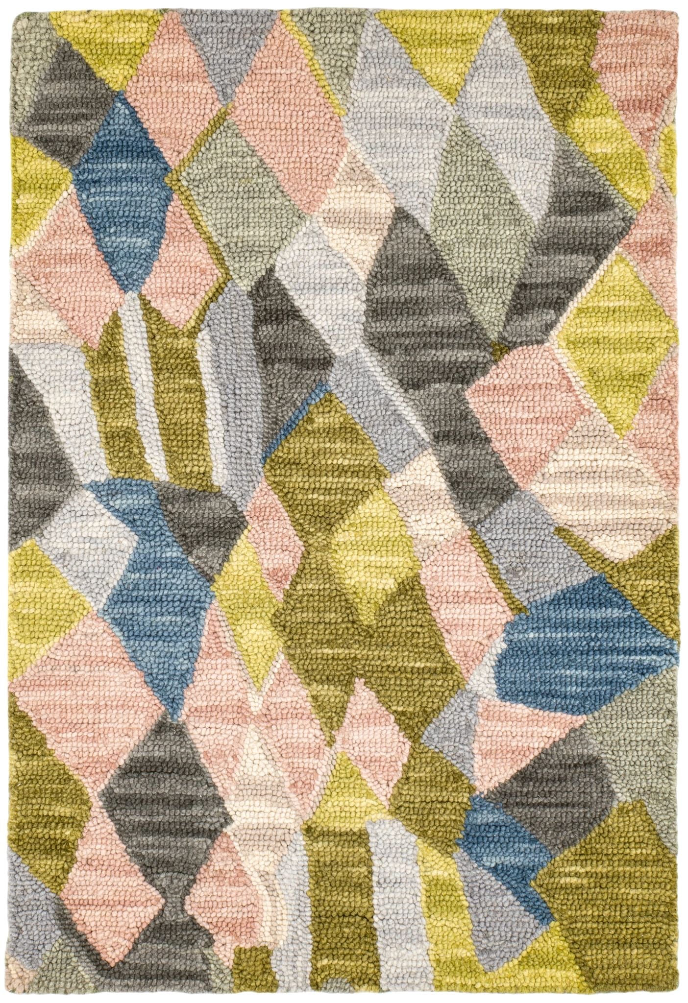Deer Leap Hand Hooked Wool Rug