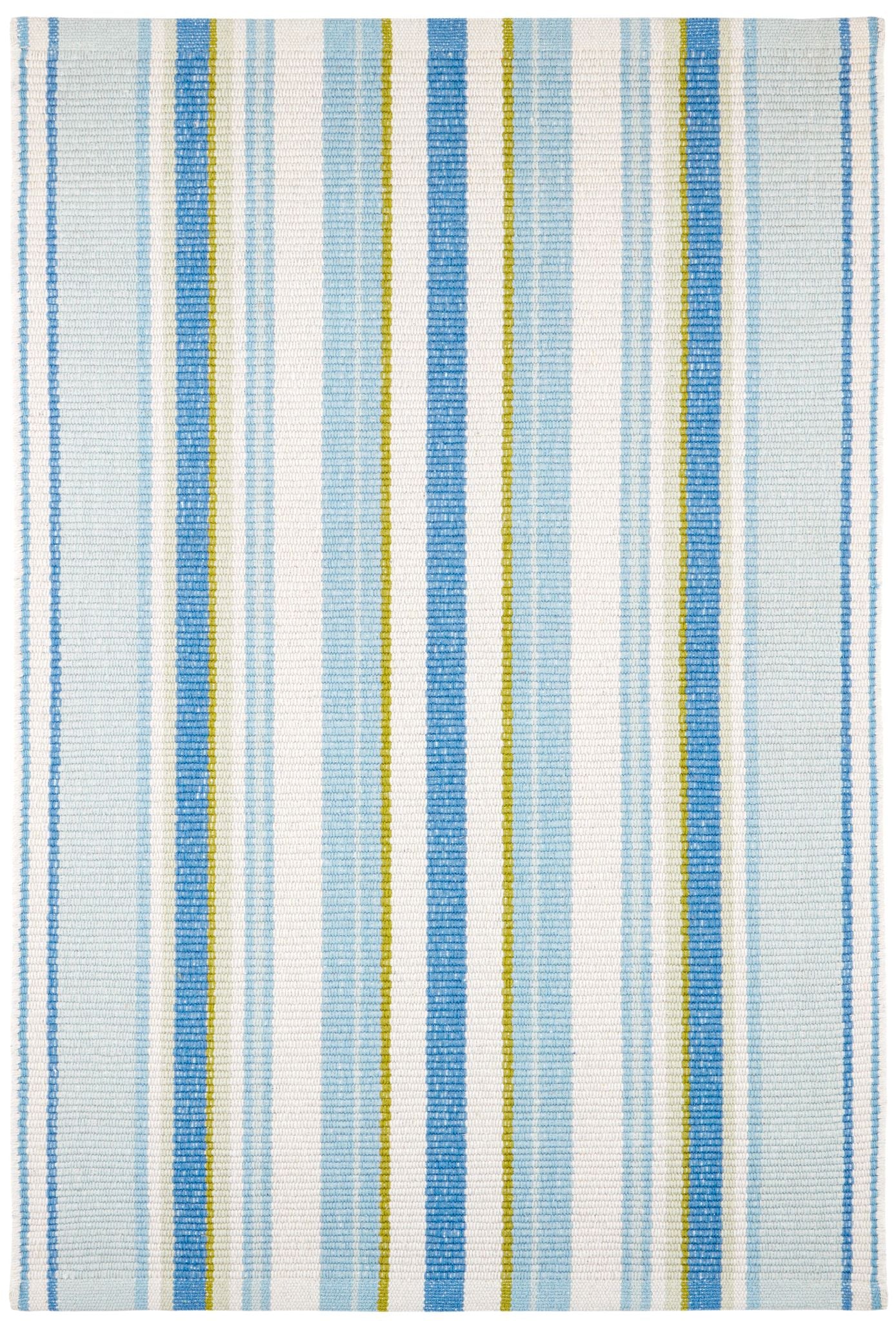 Daphne Stripe Handwoven Cotton Rug