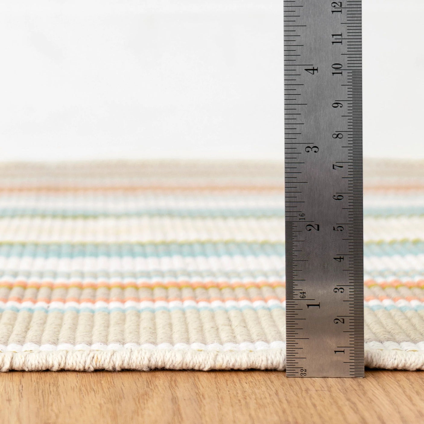 Daphne Stripe Handwoven Cotton Rug