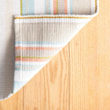 Daphne Stripe Handwoven Cotton Rug