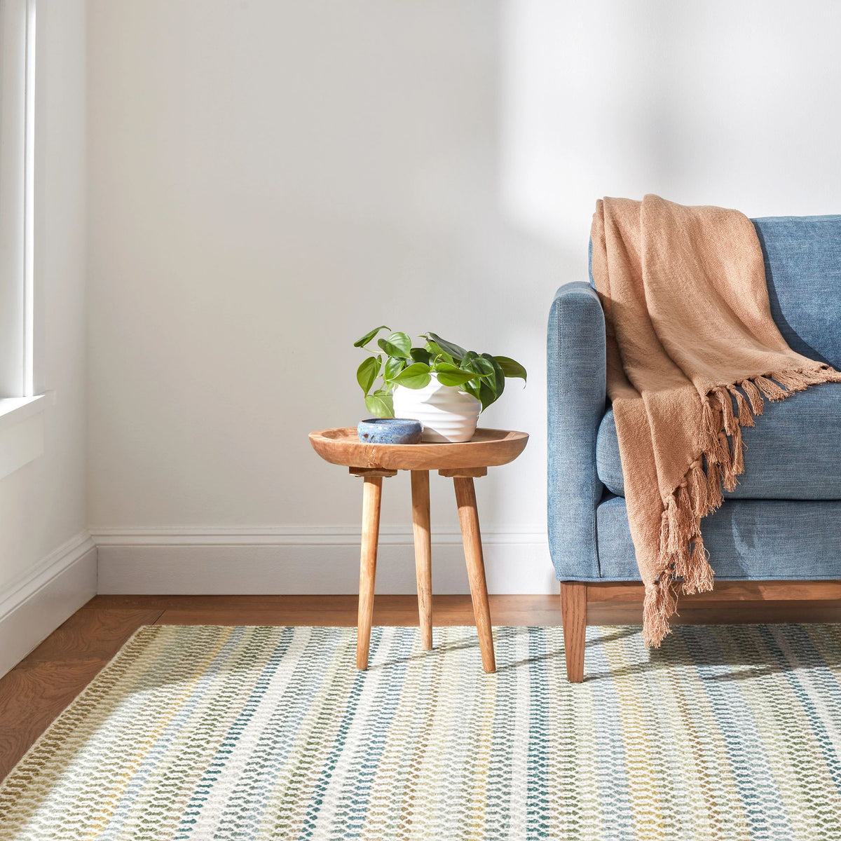 Poppy Handwoven Wool Rug