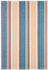 Sloane Stripe Handwoven Cotton Rug
