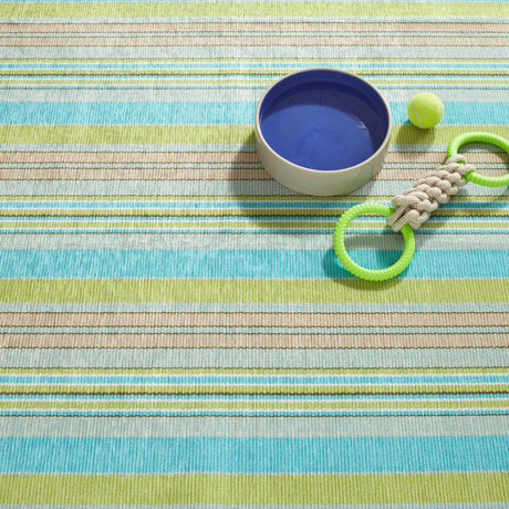 Aquinnah Ticking Machine Washable Rug