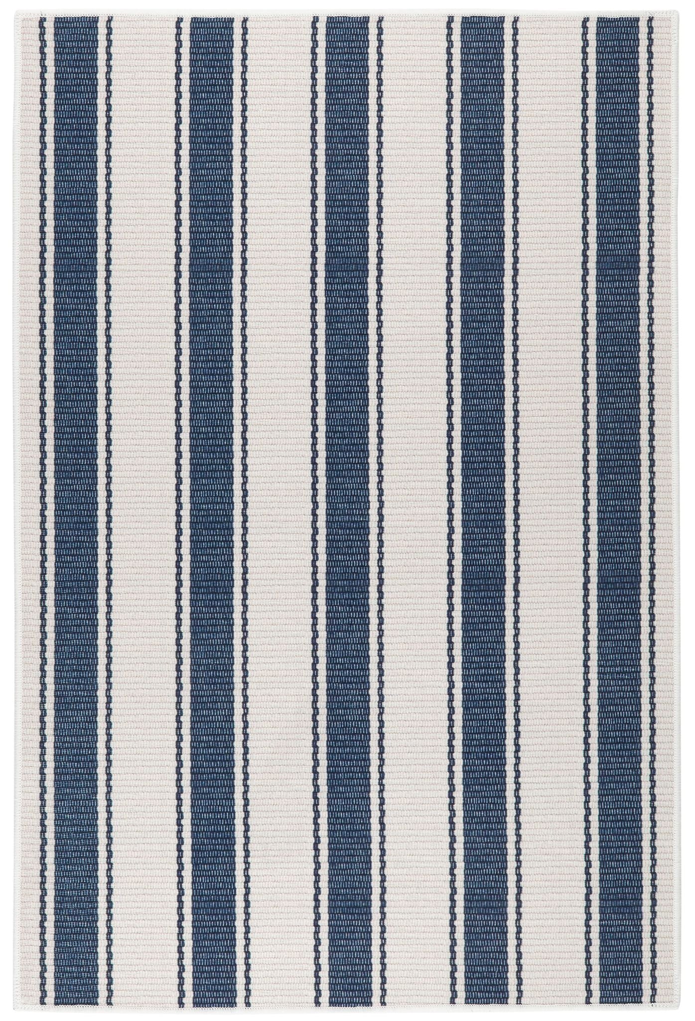 Awning Stripe Machine Washable Rug