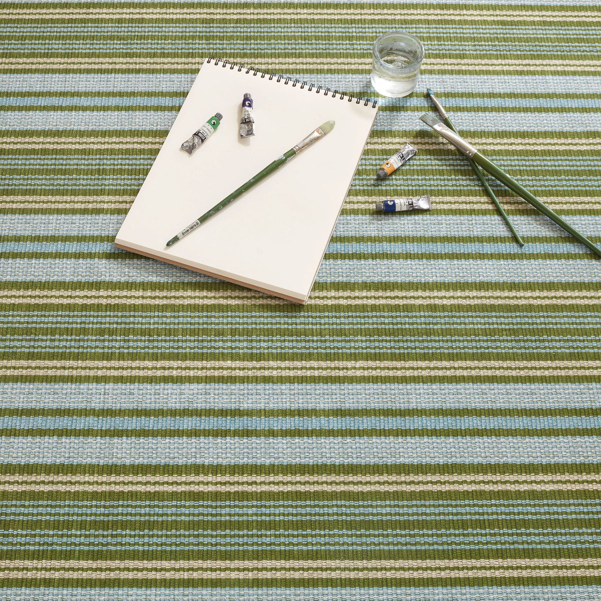 Caravan Stripe Machine Washable Rug