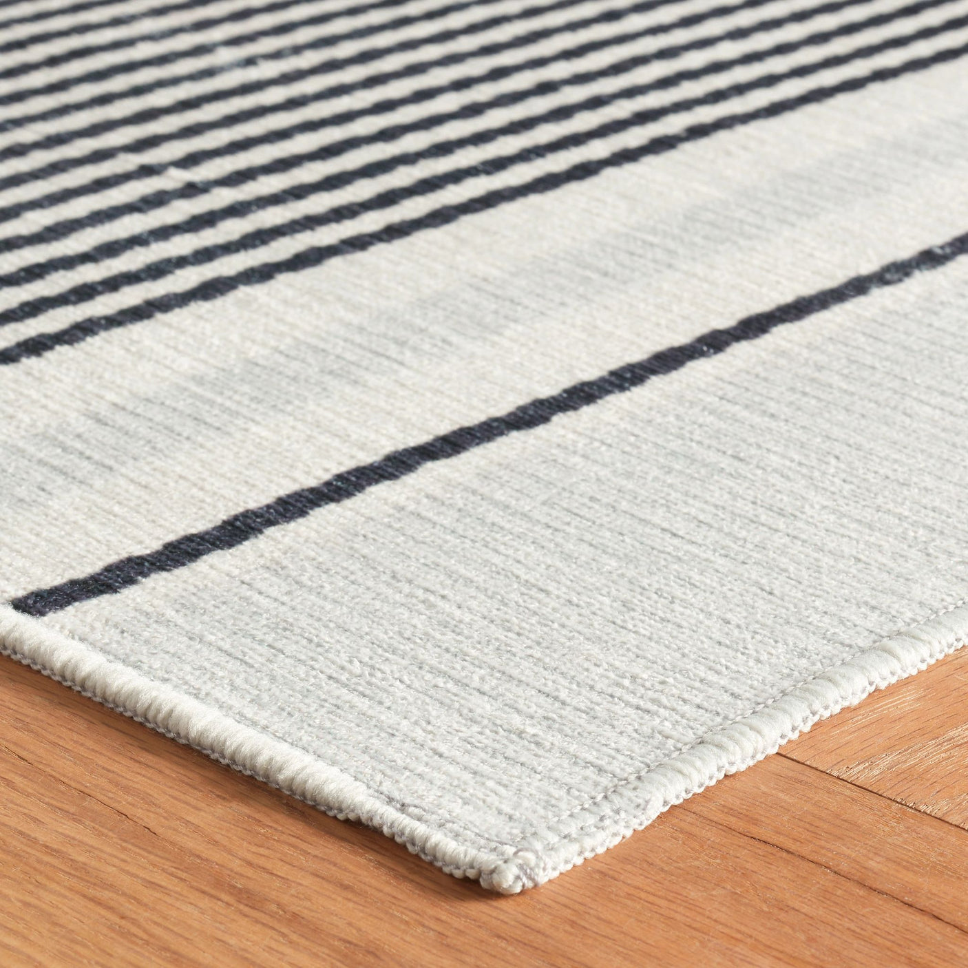 Gunner Stripe Machine Washable Rug