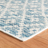 Melange Diamond Machine Washable Rug
