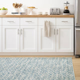 Melange Diamond Machine Washable Rug