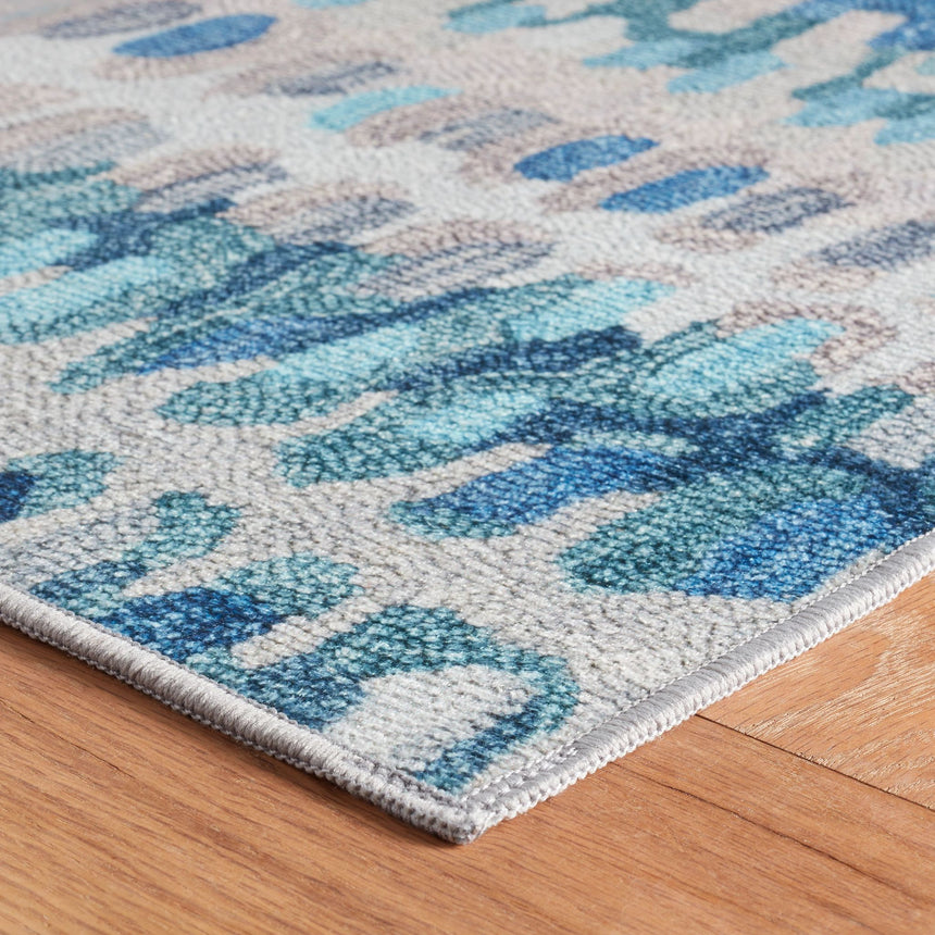 Paint Chip Machine Washable Rug