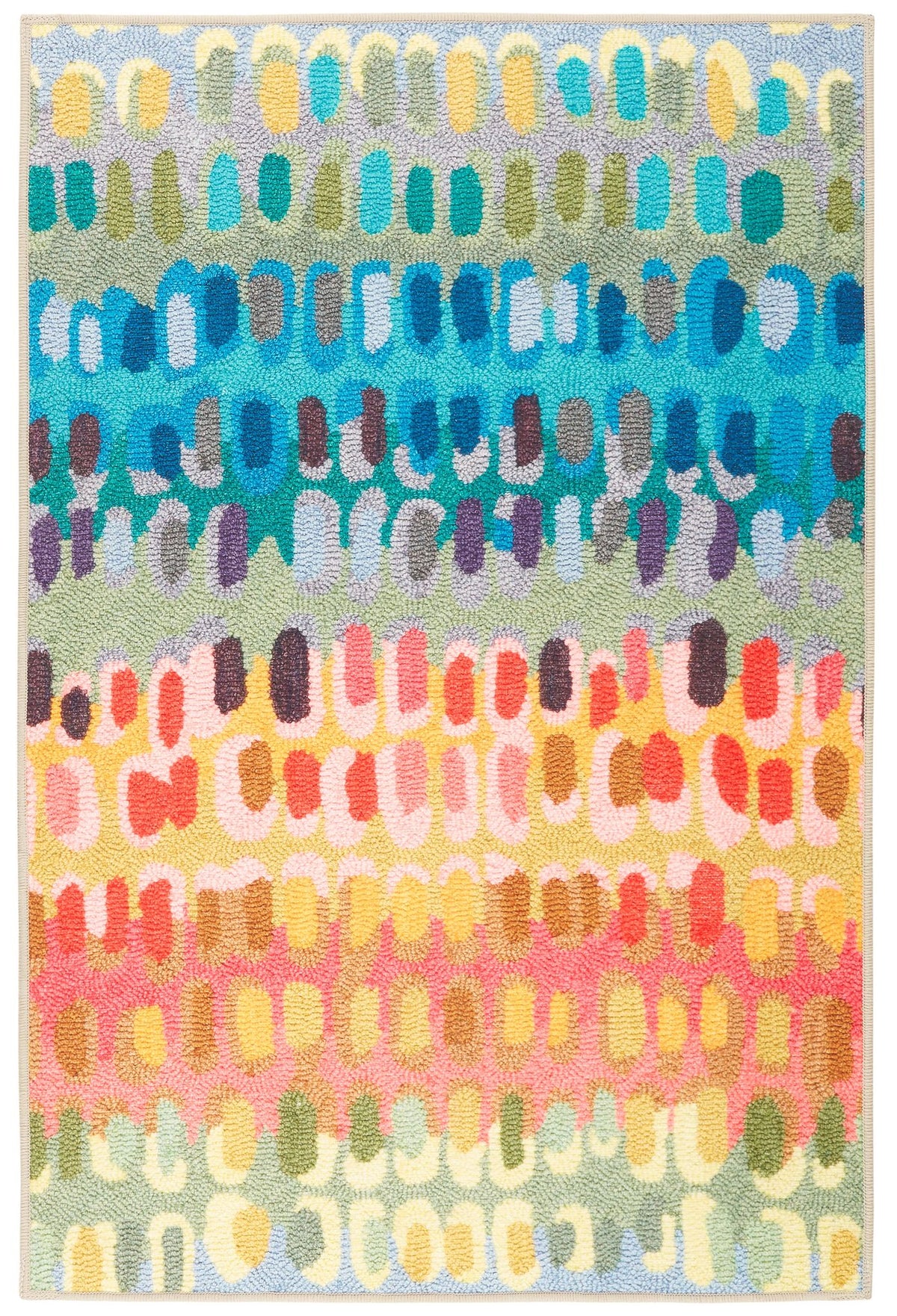 Paint Chip Machine Washable Rug