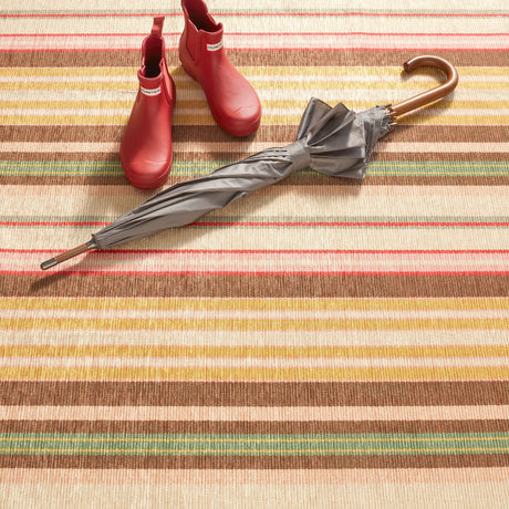 Sienna Stripe Machine Washable Rug