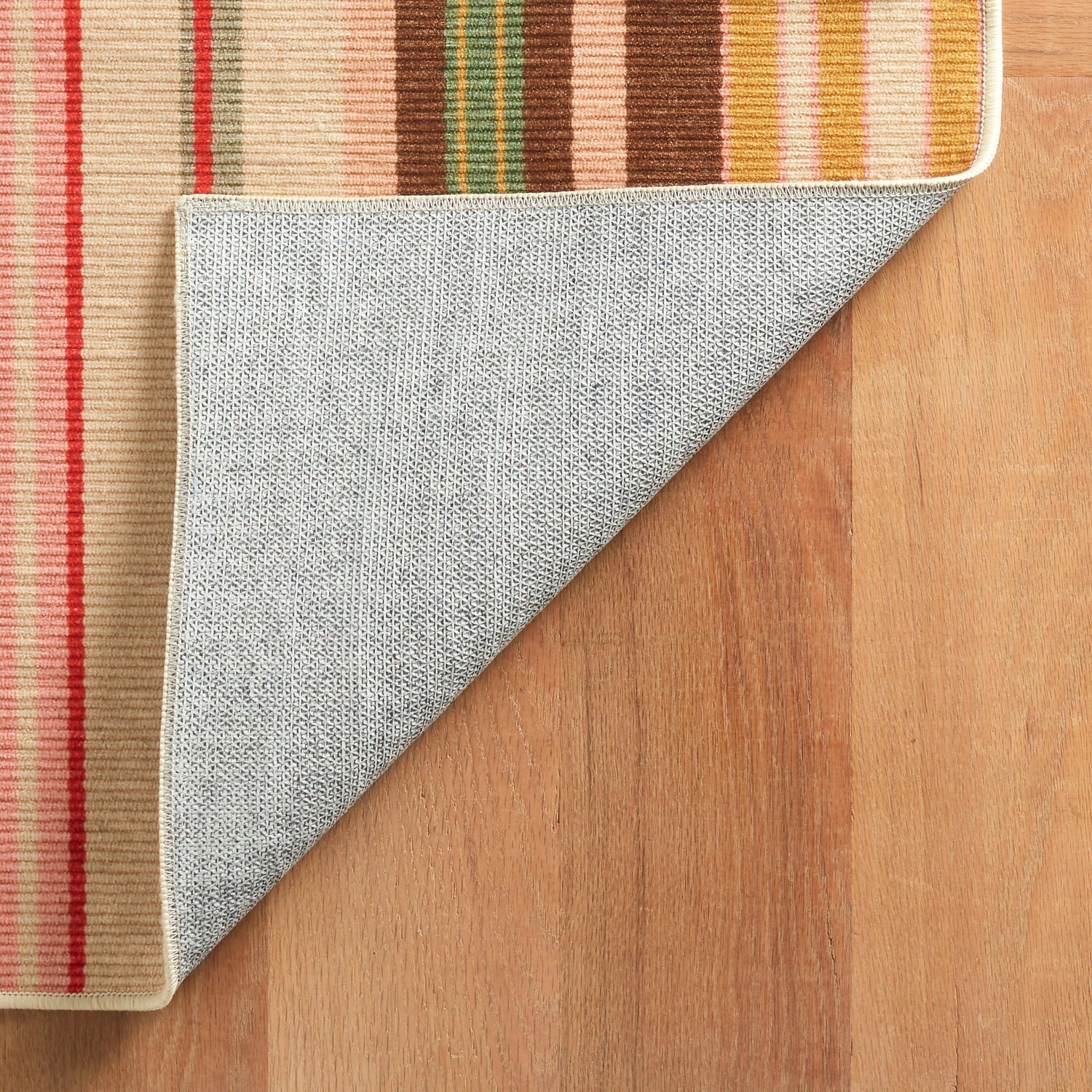 Sienna Stripe Machine Washable Rug