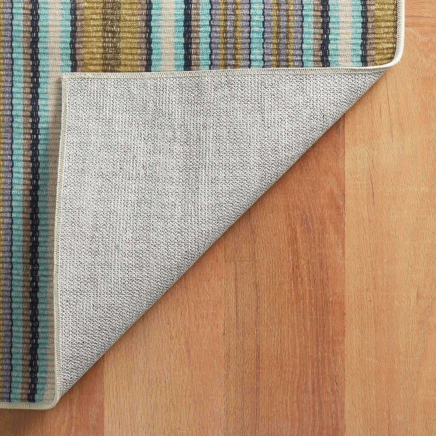 Treehouse Stripe Machine Washable Rug