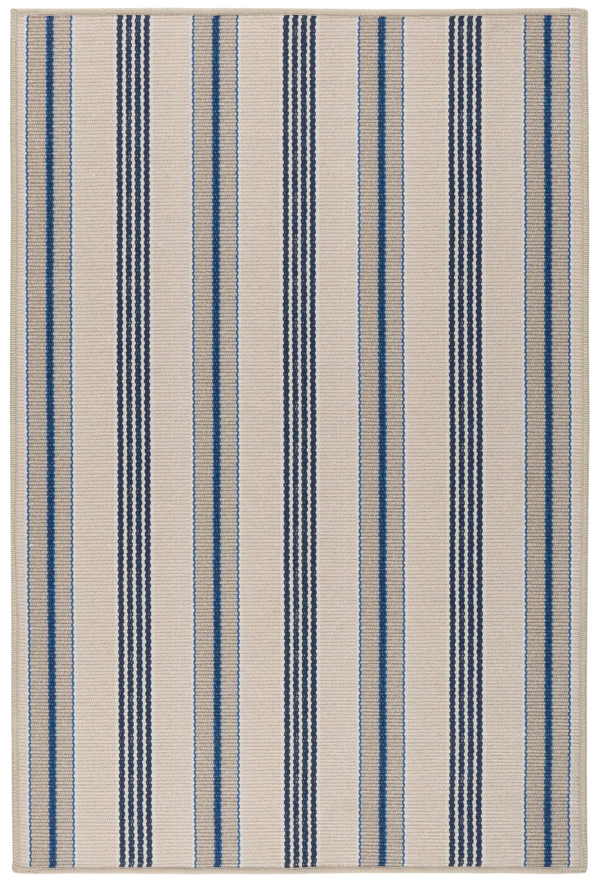 Nimes Ticking Machine Washable Rug