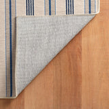 Nimes Ticking Machine Washable Rug