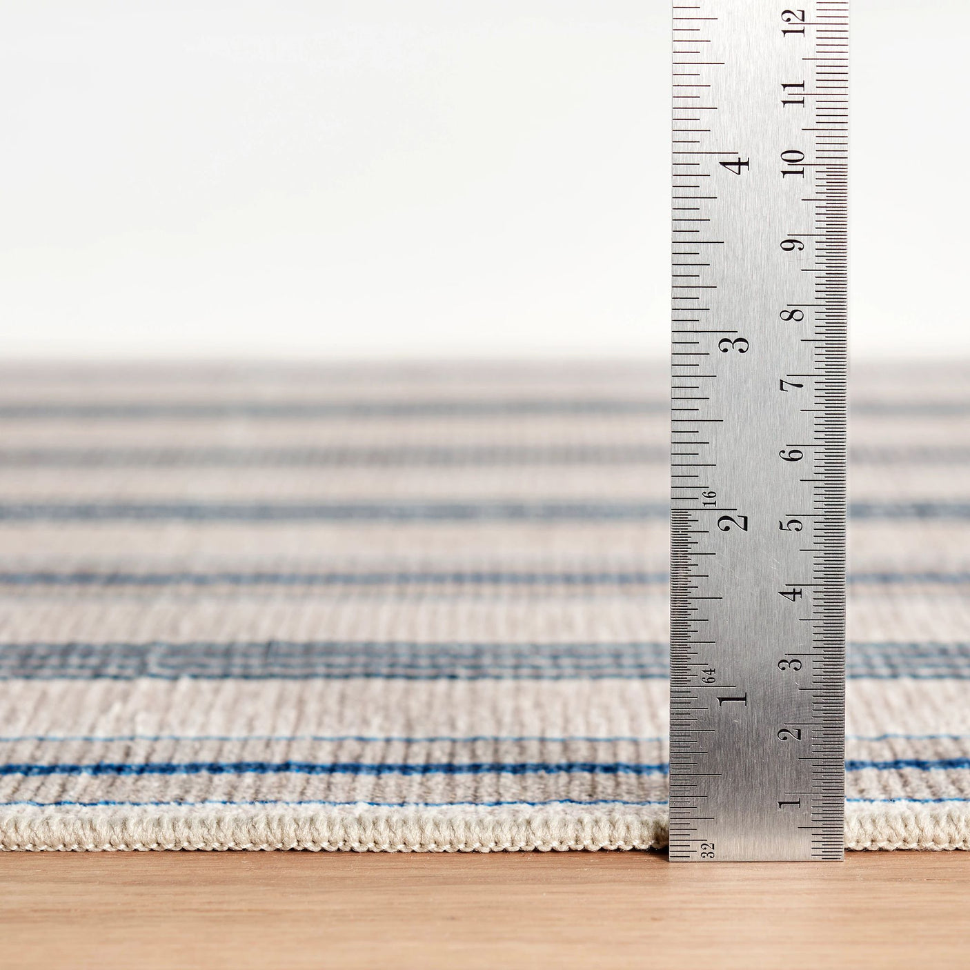 Nimes Ticking Machine Washable Rug