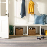 Nimes Ticking Machine Washable Rug