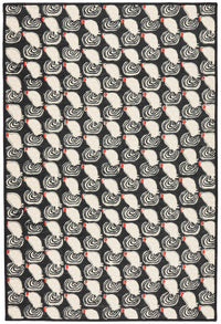 Cockadoodledoo Machine Washable Rug