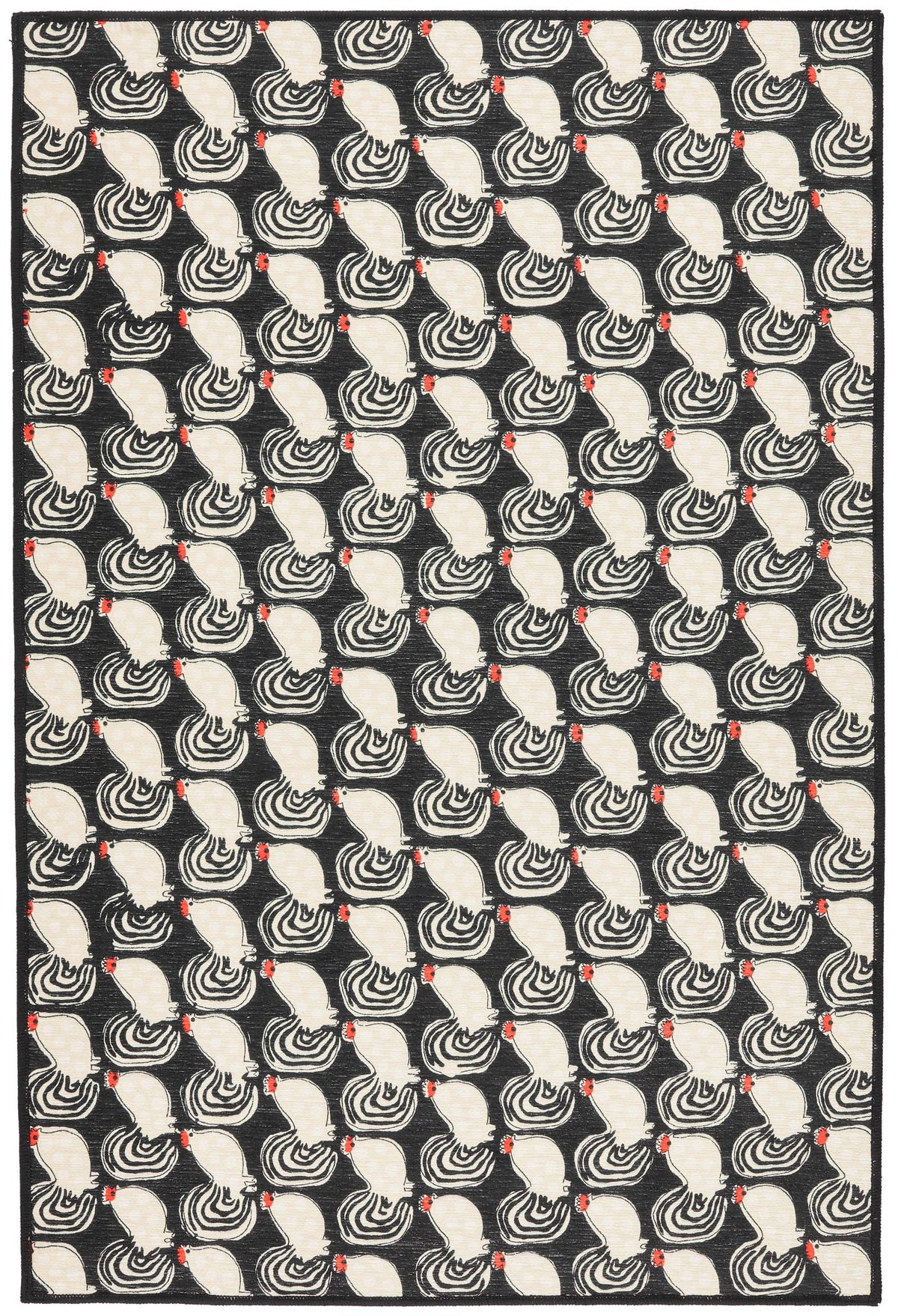 Cockadoodledoo Machine Washable Rug