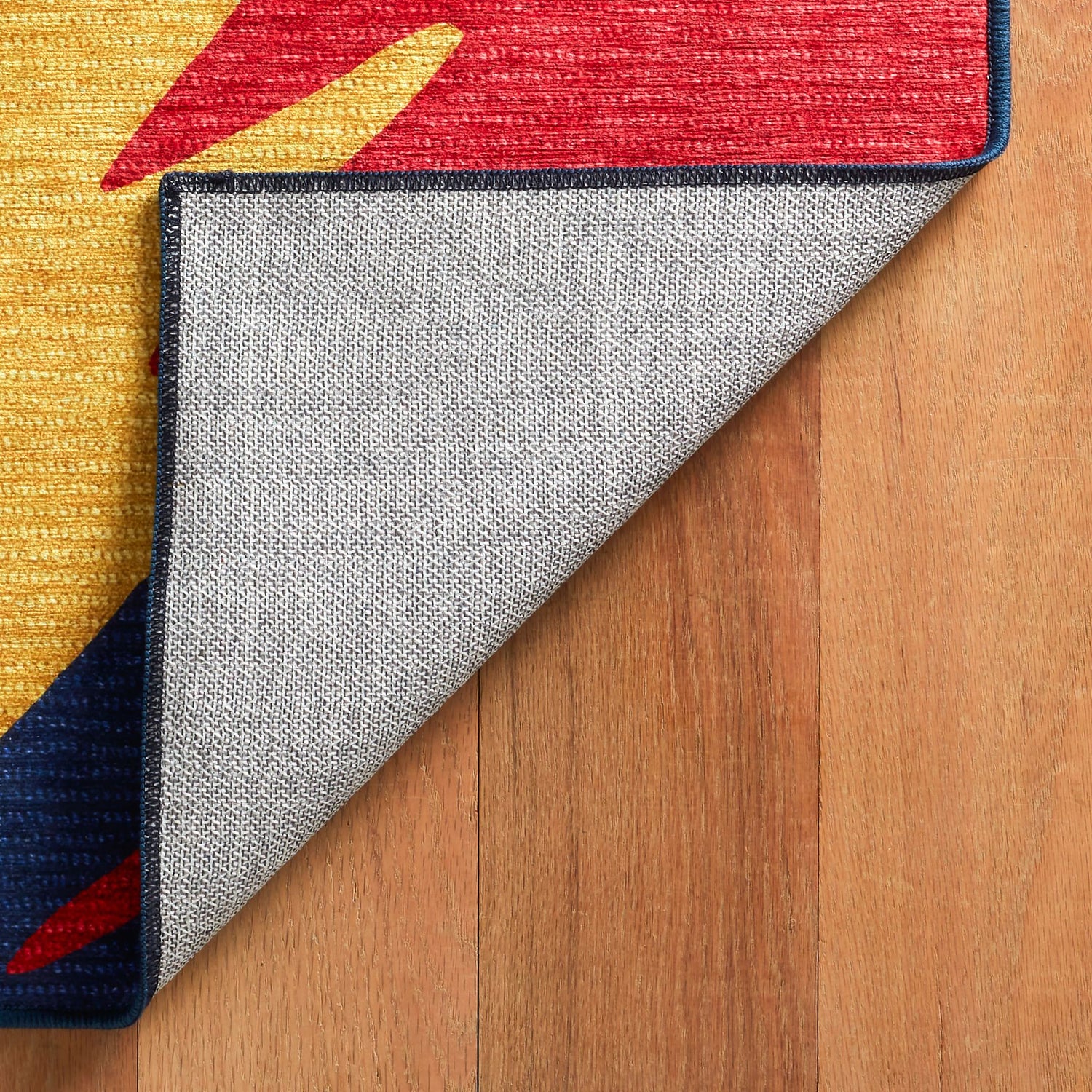 Graphic Machine Washable Rug