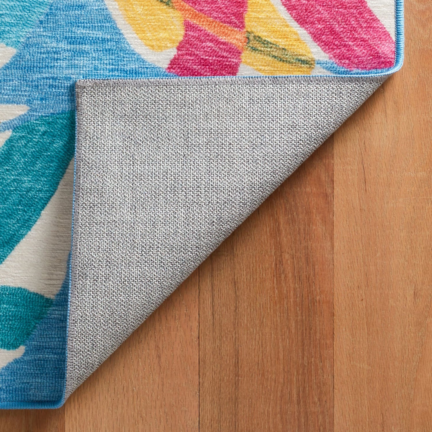 Lily Pad Machine Washable Rug