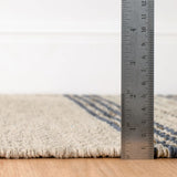 Cielo Stripe Handwoven Cotton Rug