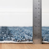 Denim Chindi Hand Hooked Cotton Rug